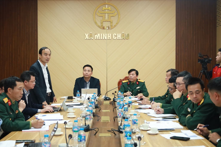 Xã Minh Châu hiệp đồng thống nhất triển khai chương trình "Tết Quân - Dân" năm 2026.- Ảnh 3.