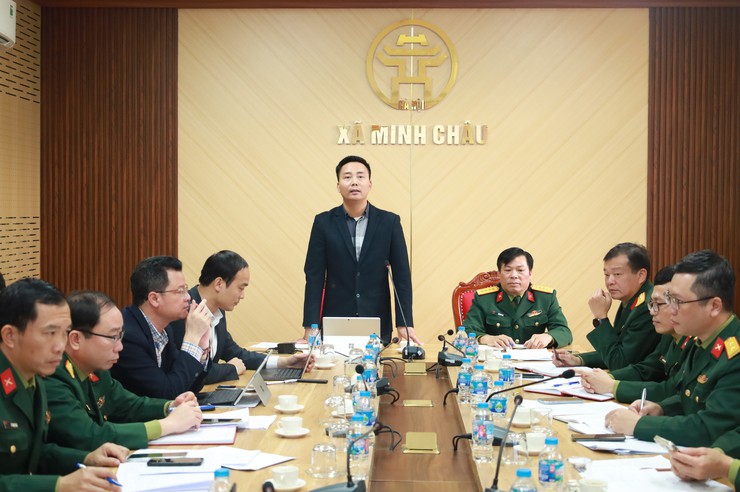 Xã Minh Châu hiệp đồng thống nhất triển khai chương trình "Tết Quân - Dân" năm 2026.- Ảnh 5.