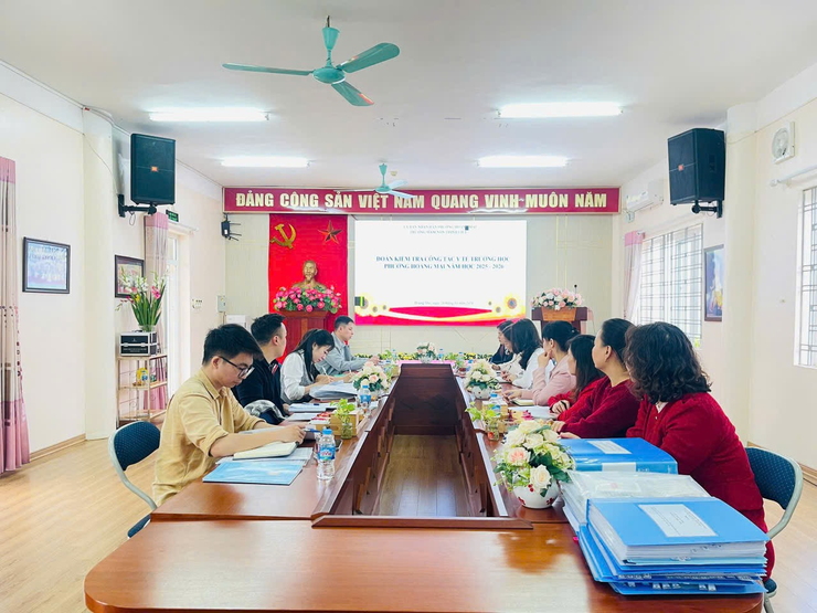 TRƯỜNG MẦM NON THỊNH LIỆT ĐÓN ĐOÀN KIỂM TRA Y TẾ HỌC ĐƯỜNG NĂM HỌC 2025-2026- Ảnh 1.