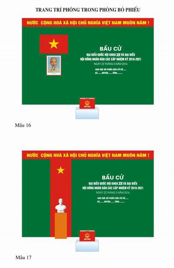 UBND xã Hồng Vân: Hướng dẫn công tác trang trí địa điểm bỏ phiếu bầu cử đại biểu Quốc hội khóa XVIvà đại biểu Hội đồng nhân dân các cấp nhiệm kỳ 2026 – 2031- Ảnh 1.