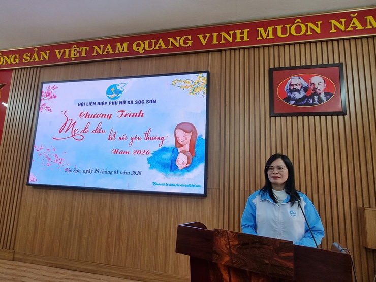 Hội LHPN xã Sóc Sơn trao quà Tết ấm áp nghĩa tình cho phụ nữ, trẻ em có hoàn cảnh khó khăn, chương trình Mẹ đỡ đầu- Ảnh 12.
