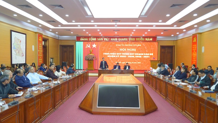 Phường Từ Liêm tổ chức các hội nghị thực hiện quy trình quy hoạch cán bộ nhiệm kỳ 2025–2030, 2026–2031

- Ảnh 1.