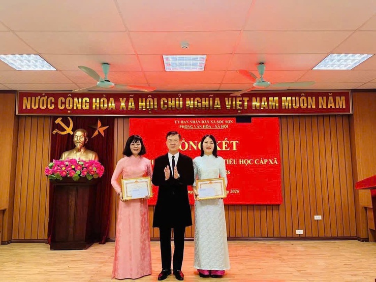 XÃ SÓC SƠN TỔ CHỨC SƠ KẾT HỌC KỲ I NĂM HỌC 2025 – 2026- Ảnh 3.