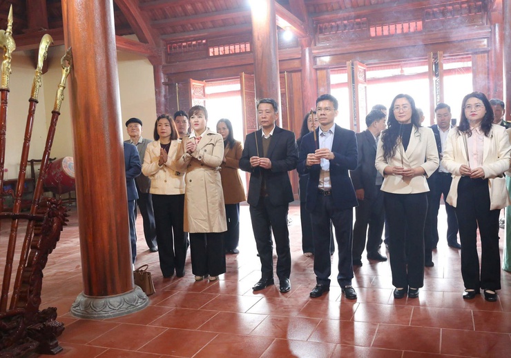 XÃ SÓC SƠN GẮN BIỂN CÔNG TRÌNH "DÂN VẬN KHÉO" CHÀO MỪNG THÀNH CÔNG ĐẠI HỘI ĐẢNG TOÀN QUỐC LẦN THỨ XIV- Ảnh 2.