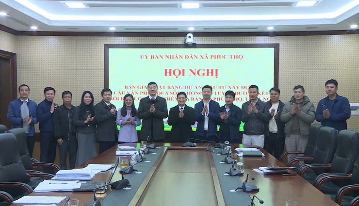 Xã Phúc Thọ: Giải phóng mặt bằng Dự án cầu Vân Phúc vượt tiến độ Thành phố giao- Ảnh 1.