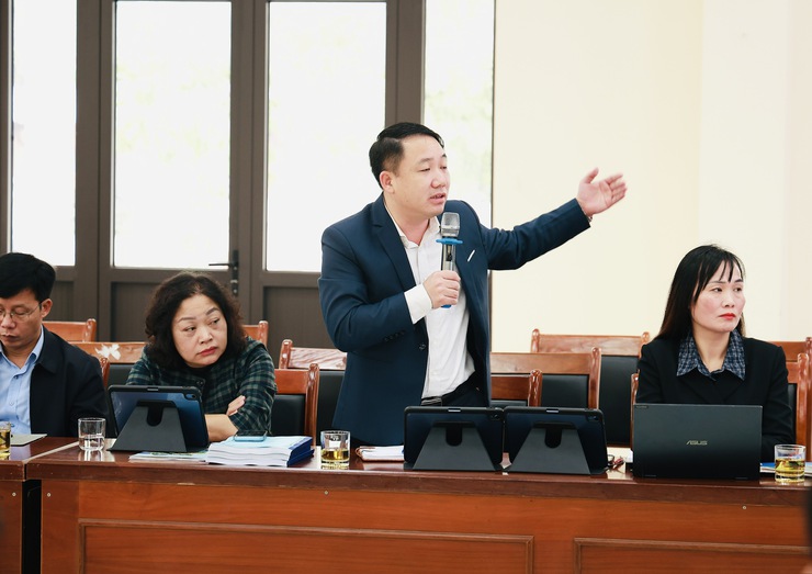 Hội nghị giao ban Ban chỉ đạo bầu cử đại biểu Quốc hội khóa XVI và đại biểu Hội đồng nhân dân các cấp nhiệm kỳ 2026 – 2031- Ảnh 9.