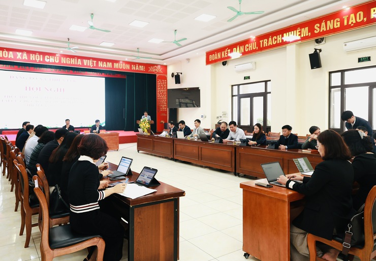 Hội nghị giao ban Ban chỉ đạo bầu cử đại biểu Quốc hội khóa XVI và đại biểu Hội đồng nhân dân các cấp nhiệm kỳ 2026 – 2031- Ảnh 3.