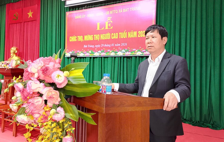 Xã Bát Tràng chúc thọ, mừng thọ 781 cụ cao niên dịp Xuân Bính Ngọ 2026- Ảnh 5.