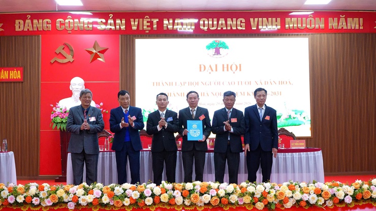 ĐẠI HỘI THÀNH LẬP HỘI NGƯỜI CAO TUỔI XÃ DÂN HÒA, NHIỆM KỲ 2026 – 2031- Ảnh 3.