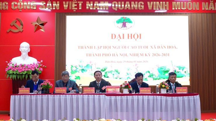 ĐẠI HỘI THÀNH LẬP HỘI NGƯỜI CAO TUỔI XÃ DÂN HÒA, NHIỆM KỲ 2026 – 2031- Ảnh 2.