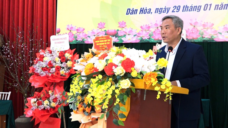 ĐẠI HỘI ĐẠI BIỂU THÀNH VIÊN THƯỜNG NIÊN
QUỸ TÍN DỤNG NHÂN DÂN DÂN HÒA NĂM 2026- Ảnh 7.