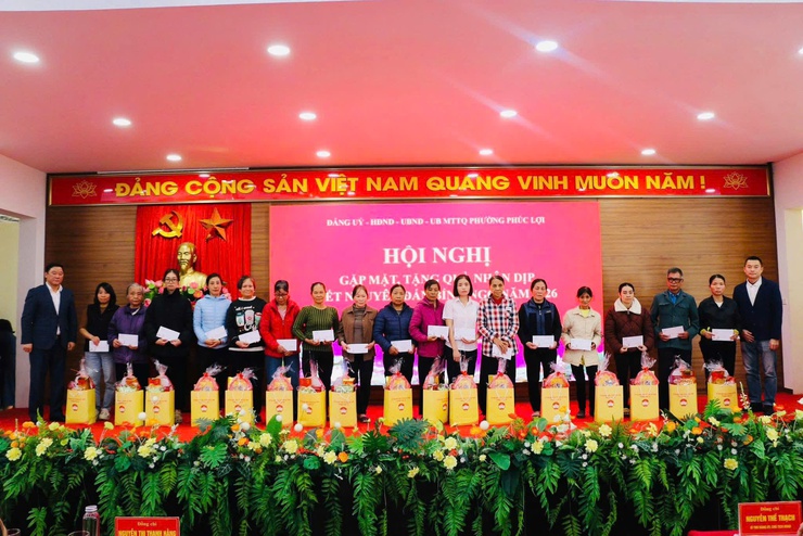 Phường Phúc Lợi: Tổ chức truy tặng Danh hiệu Bà mẹ Việt Nam Anh hùng, gặp mặt tặng quà nhân dịp tết Nguyên đán Bính Ngọ 2026- Ảnh 5.