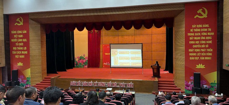 Phường Hoàng Liệt tổ chức Hội nghị tuyên truyền, phổ biến pháp luật về áp dụng biện pháp ngừng cung cấp điện, nước; đảm bảo trật tự, an toàn, vệ sinh môi trường trong thi công xây dựng- Ảnh 1.