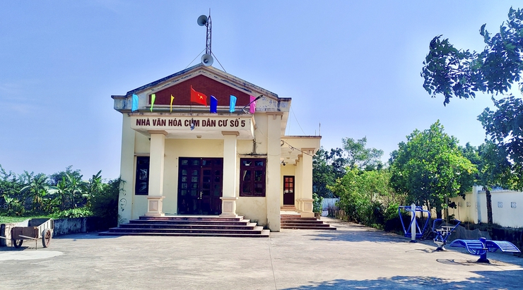 Cụm dân cư Xóm Bến với phong trào xây dựng Cụm dân cư văn hoá 2025- Ảnh 1.