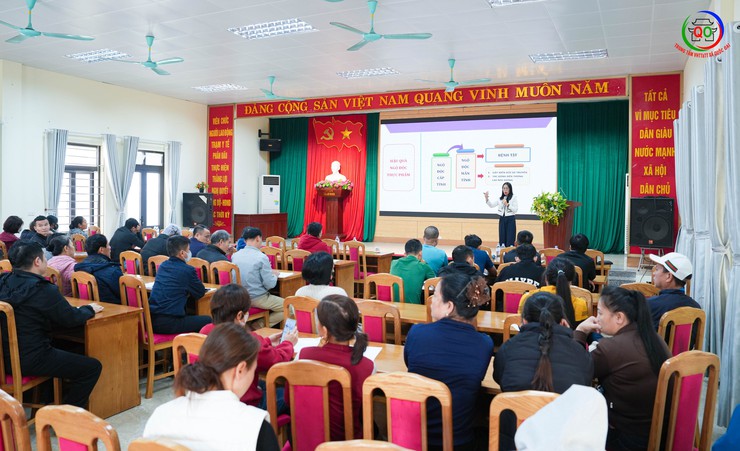 UBND xã Quốc Oai tổ chức hội nghị tuyên truyền, phổ biến kiến thức an toàn thực phẩm năm 2026- Ảnh 1.
