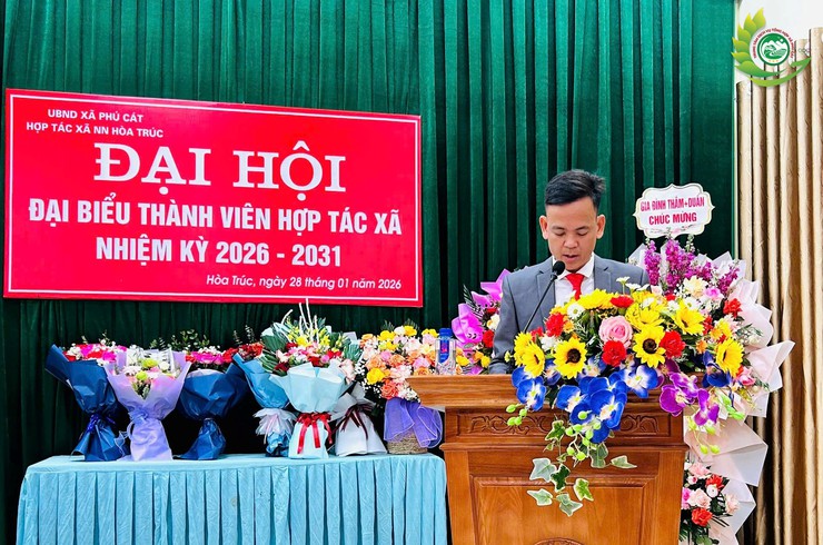 HỢP TÁC XÃ NÔNG NGHIỆP HÒA TRÚC TỔ CHỨC ĐẠI HỘI NHIỆM KỲ 2021–2026- Ảnh 12.