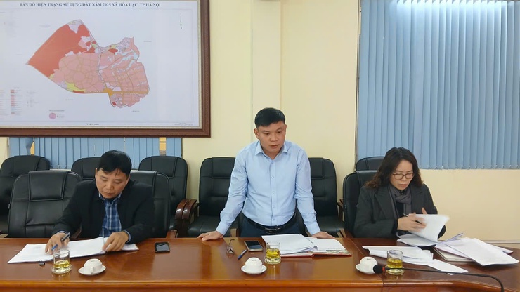 Ban Kinh tế - Ngân sách HĐND xã Hòa Lạc thẩm tra nội dung phục vụ Kỳ họp chuyên đề thứ Năm- Ảnh 3.