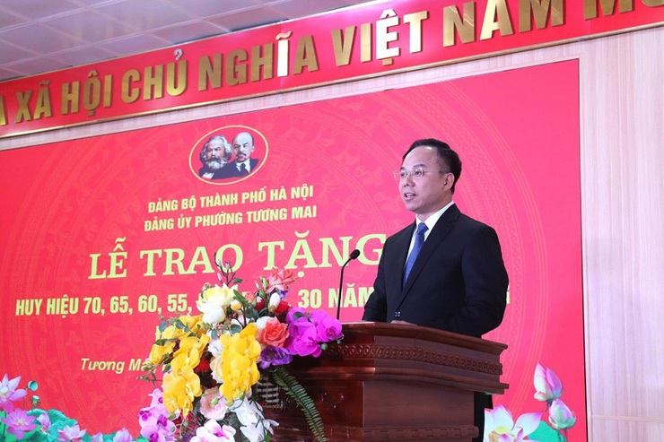 Đảng uỷ phường Tương Mai: Tri ân những người Đảng viên kiên trung dưới lá cờ vẻ vang của Đảng- Ảnh 5.