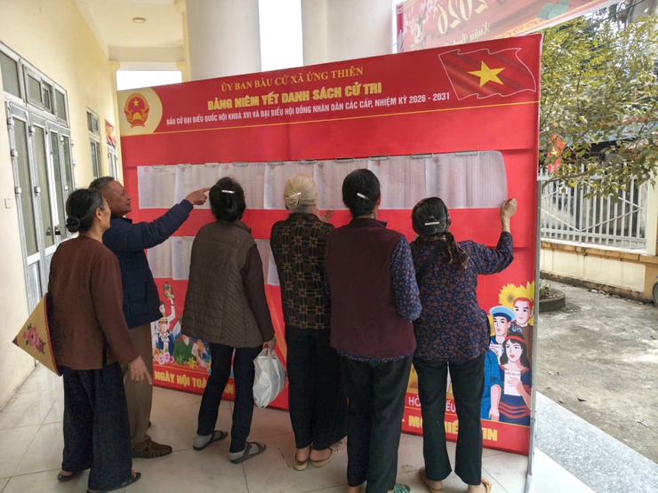 NIÊM YẾT DANH SÁCH CỬ TRI – BƯỚC CHUẨN BỊ QUAN TRỌNG CHO CUỘC BẦU CỬ ĐẠI BIỂU QUỐC HỘI VÀ HĐND CÁC CẤP NHIỆM KỲ 2026 – 2031- Ảnh 6.