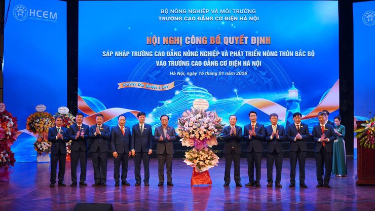 SÁP NHẬP TRƯỜNG CAO ĐẲNG NÔNG NGHIỆP VÀ PHÁT TRIỂN NÔNG THÔN BẮC BỘ VÀO TRƯỜNG CAO ĐẲNG CƠ ĐIỆN HÀ NỘI- Ảnh 1.