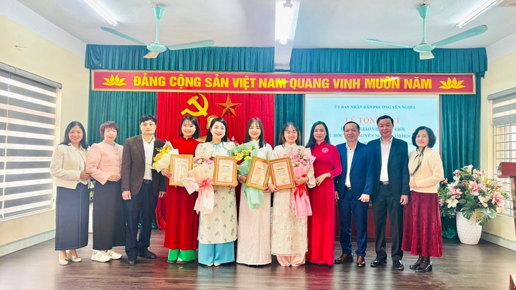 PHƯỜNG YÊN NGHĨA TỔNG KẾT HỘI THI GIÁO VIÊN DẠY GIỎI CẤP TIỂU HỌC- Ảnh 2.