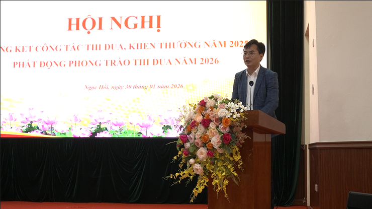 UBND xã Ngọc Hồi tổng kết công tác thi đua, khen thưởng năm 2025, phát động phong trào thi đua yêu nước năm 2026- Ảnh 1.