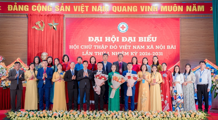 ÔNG NGÔ DUY BẢY ĐƯỢC BẦU LÀM CHỦ TỊCH HỘI CHỮ THẬP ĐỎ XÃ NỘI BÀI KHÓA I, NHIỆM KỲ 2026-2031
- Ảnh 16.