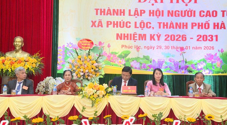 Đại hội thành lập Hội Người cao tuổi xã Phúc Lộc, nhiệm kỳ 2026- 2031- Ảnh 6.
