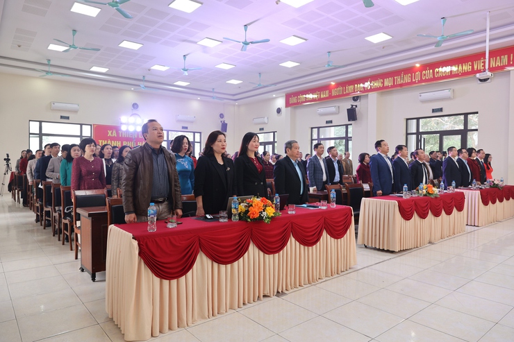 Đại hội đại biểu thành viên thường niên Quỹ tín dụng nhân dân Kim Chung năm 2026- Ảnh 1.