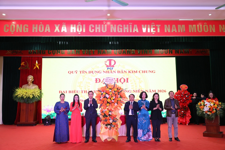 Đại hội đại biểu thành viên thường niên Quỹ tín dụng nhân dân Kim Chung năm 2026- Ảnh 2.
