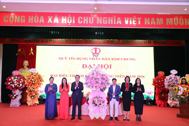 Đại hội đại biểu thành viên thường niên Quỹ tín dụng nhân dân Kim Chung năm 2026- Ảnh 3.