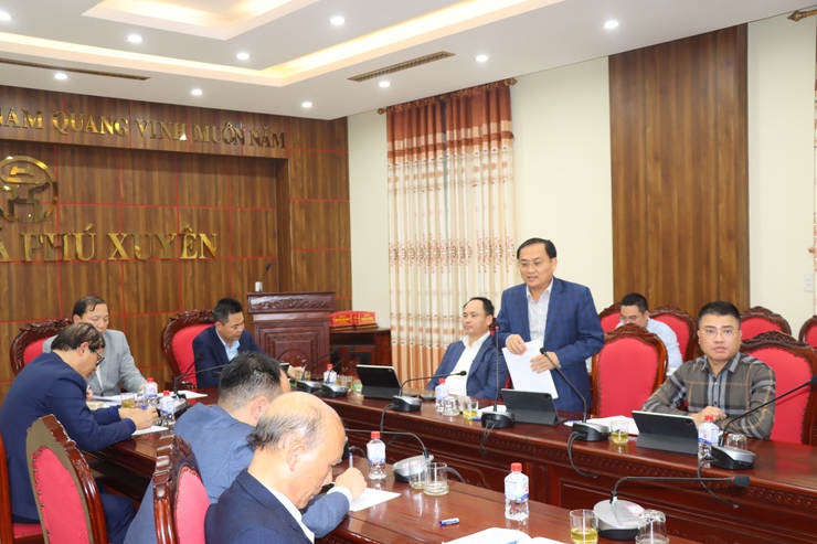 Học viện Nông nghiệp Việt Nam làm việc với UBND xã Phú Xuyên về định hướng trong lĩnh vực nông nghiệp và phát triển địa phương- Ảnh 8.