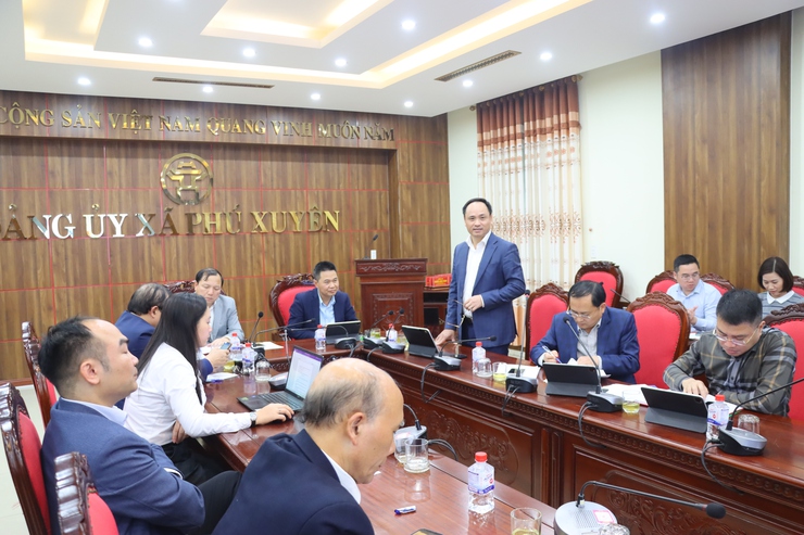 Học viện Nông nghiệp Việt Nam làm việc với UBND xã Phú Xuyên về định hướng trong lĩnh vực nông nghiệp và phát triển địa phương- Ảnh 7.