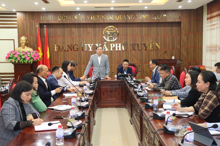 Học viện Nông nghiệp Việt Nam làm việc với UBND xã Phú Xuyên về định hướng trong lĩnh vực nông nghiệp và phát triển địa phương- Ảnh 9.