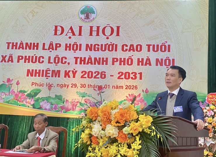 Đại hội thành lập Hội Người cao tuổi xã Phúc Lộc, nhiệm kỳ 2026- 2031- Ảnh 4.