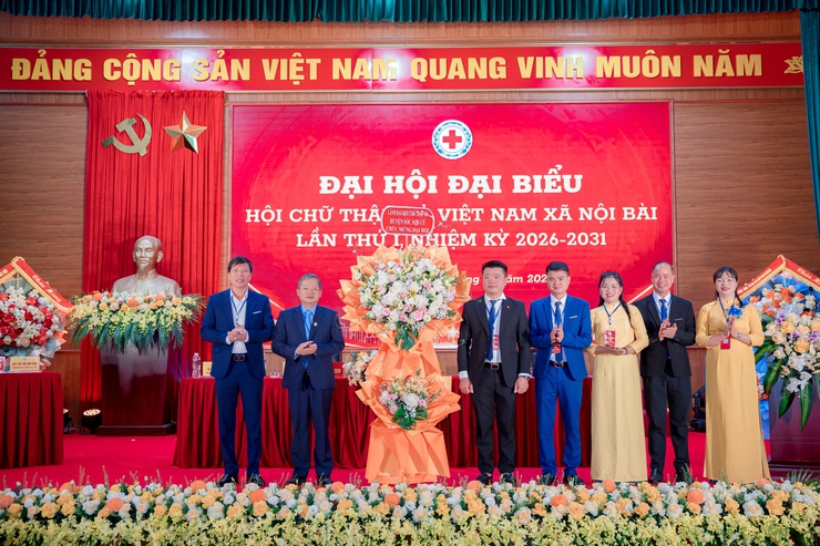 ÔNG NGÔ DUY BẢY ĐƯỢC BẦU LÀM CHỦ TỊCH HỘI CHỮ THẬP ĐỎ XÃ NỘI BÀI KHÓA I, NHIỆM KỲ 2026-2031
- Ảnh 9.