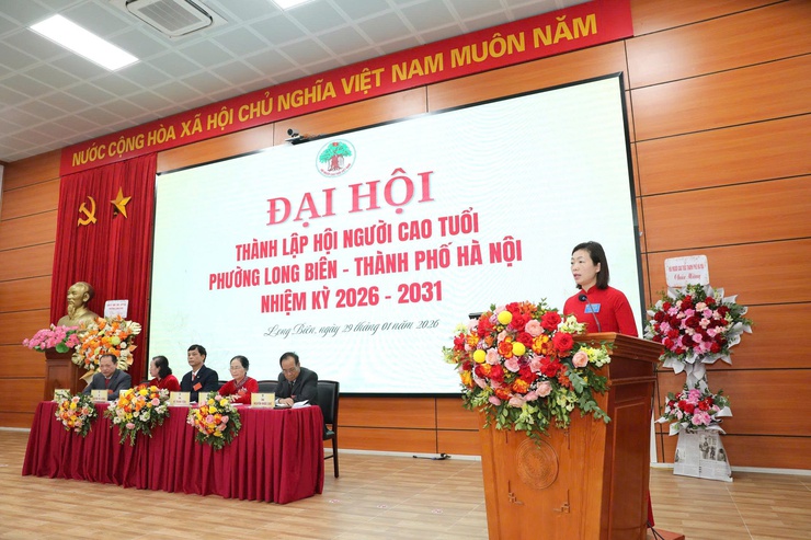 Đại hội thành lập Hội Người cao tuổi phường Long Biên, nhiệm kỳ 2026 – 2031- Ảnh 2.