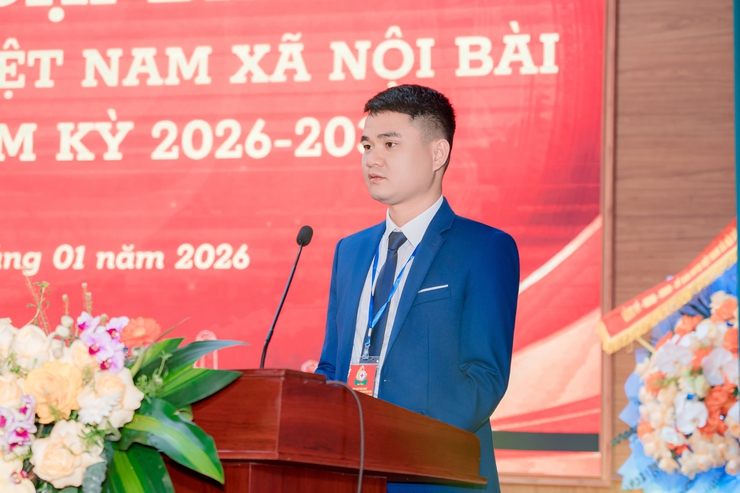 ÔNG NGÔ DUY BẢY ĐƯỢC BẦU LÀM CHỦ TỊCH HỘI CHỮ THẬP ĐỎ XÃ NỘI BÀI KHÓA I, NHIỆM KỲ 2026-2031
- Ảnh 13.