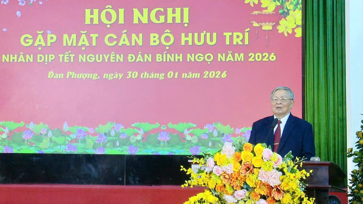 Gặp mặt cán bộ hưu trí nhân dịp Tết nguyên Đán Bính Ngọ năm 2026- Ảnh 2.