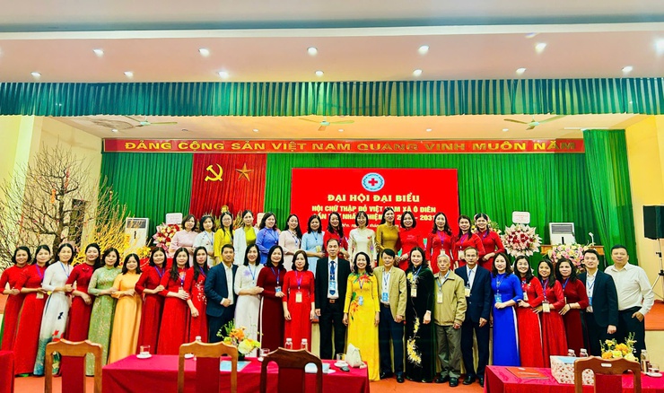 Đại hội đại biểu hội Chữ thập đỏ xã Ô Diên lần thứ I, nhiệm kỳ 2026 - 2031 thành công tốt đẹp- Ảnh 1.