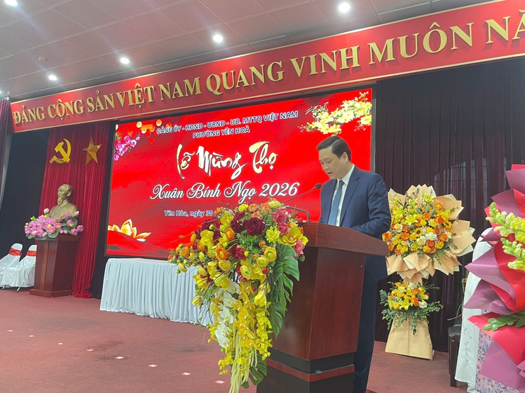 Phường Yên Hòa long trọng tổ chức Lễ mừng thọ người cao tuổi Xuân Bính Ngọ năm 2026- Ảnh 1.