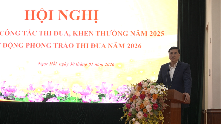 UBND xã Ngọc Hồi tổng kết công tác thi đua, khen thưởng năm 2025, phát động phong trào thi đua yêu nước năm 2026- Ảnh 2.