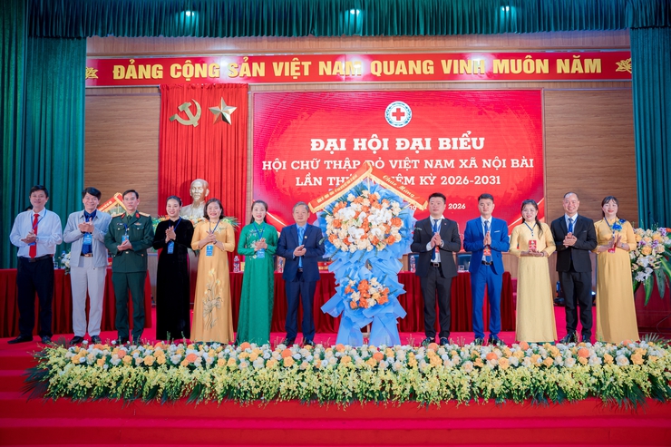 ÔNG NGÔ DUY BẢY ĐƯỢC BẦU LÀM CHỦ TỊCH HỘI CHỮ THẬP ĐỎ XÃ NỘI BÀI KHÓA I, NHIỆM KỲ 2026-2031
- Ảnh 8.