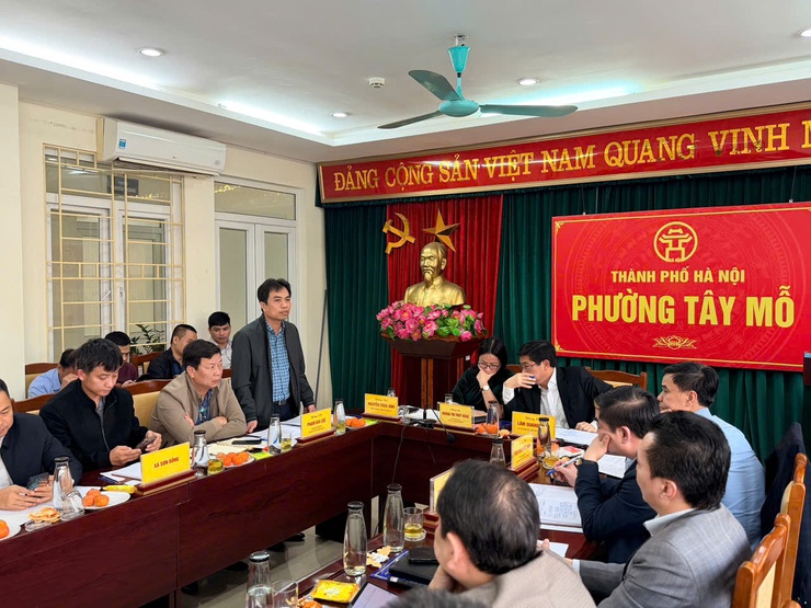 Phường Tây Mỗ, Xuân Phương và xã Sơn Đồng phối hợp đẩy nhanh tiến độ dự án trọng điểm đường 70- Ảnh 4.