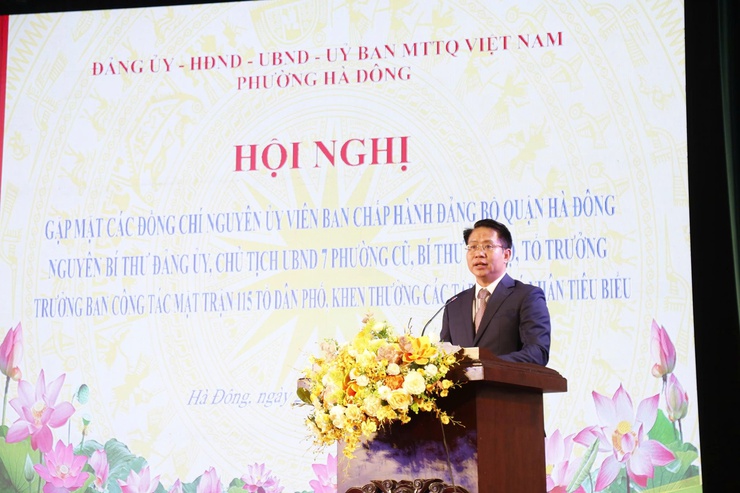 Phường Hà Đông tổ chức gặp mặt, chúc Tết Nguyên đán Bính Ngọ 2026- Ảnh 1.