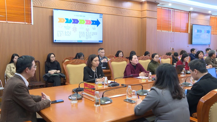 Xã Thanh Trì: Dự hội nghị trực tuyến Hướng dẫn sử dụng Giải quyết các thủ tục hành chính của Đảng trên môi trường mạng- Ảnh 1.