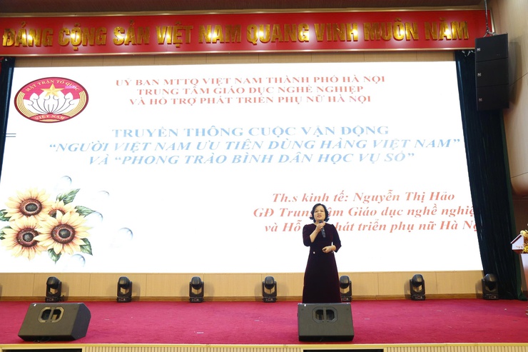 Hội LHPN phường Hà Đông tuyên truyền ứng dụng chuyển đổi số trong Cuộc vận động "Người Việt Nam ưu tiên dùng hàng Việt Nam"- Ảnh 3.