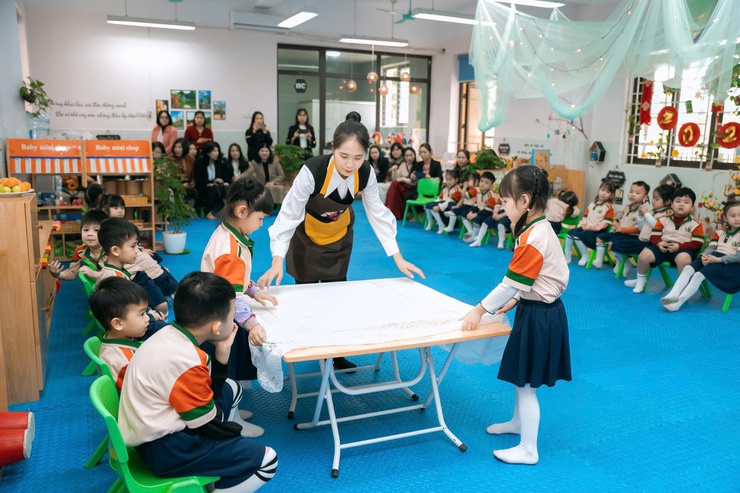 Tập huấn chuyên đề : "Giáo dục dinh dưỡng kết hợp vận động – phát triển thể chất cân đối cho trẻ cấp học mầm non"- Ảnh 8.