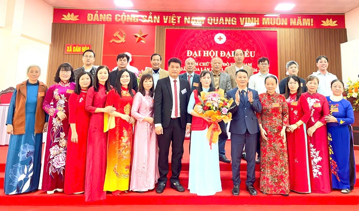 ĐẠI HỘI ĐẠI BIỂU HỘI CHỮ THẬP ĐỎ XÃ DÂN HÒA LẦN THỨ I, NHIỆM KỲ 2026–2031: DẤU MỐC QUAN TRỌNG TRONG HÀNH TRÌNH NHÂN ÁI- Ảnh 10.