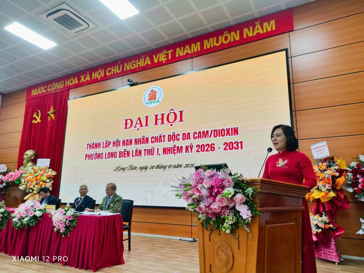 Phường Long Biên tổ chức đại hội thành lập Hội nạn nhân chất độc da cam/dioxin nhiệm kỳ 2026 – 2031- Ảnh 4.